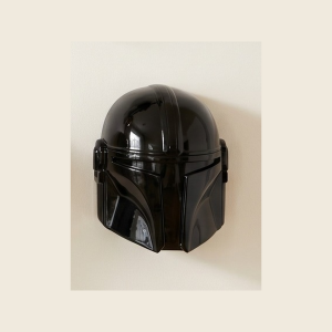 Amandalorian ceramic mask